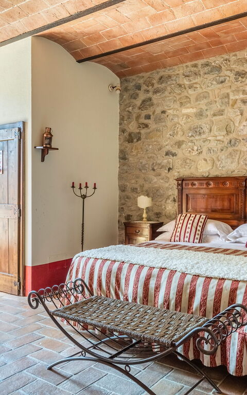 Villa Castiglione: slaapkamer