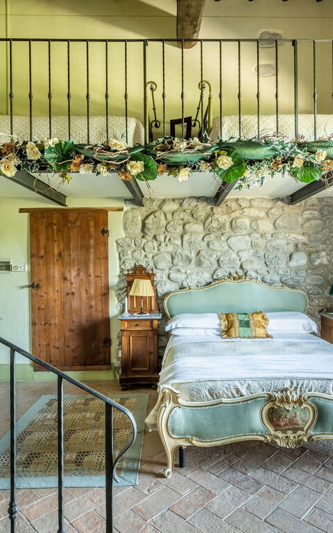 Villa Castiglione: slaapkamer