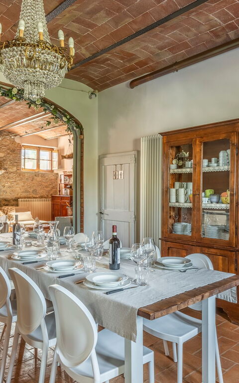 Villa Castiglione: Lunchroom