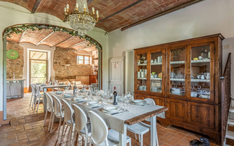 Villa Castiglione: Lunchroom
