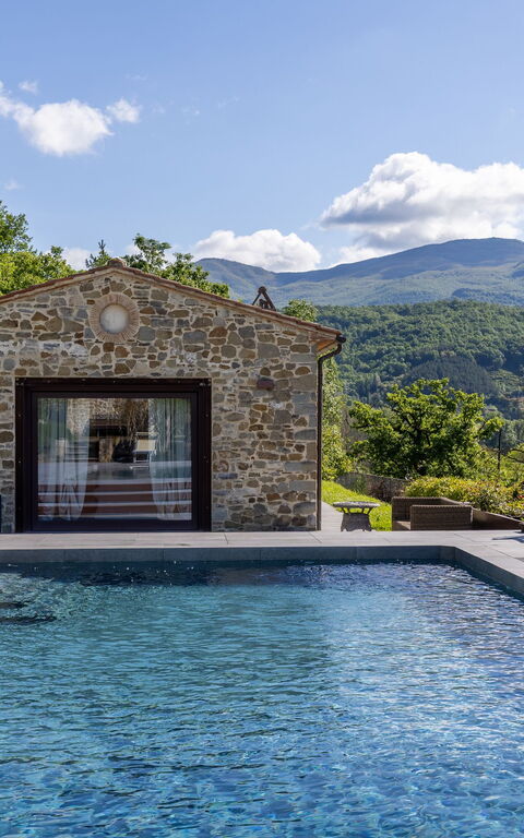 Villa Casentino: zwembad