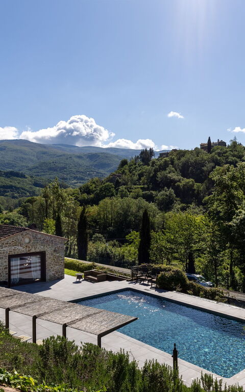 Villa Casentino: zwembad