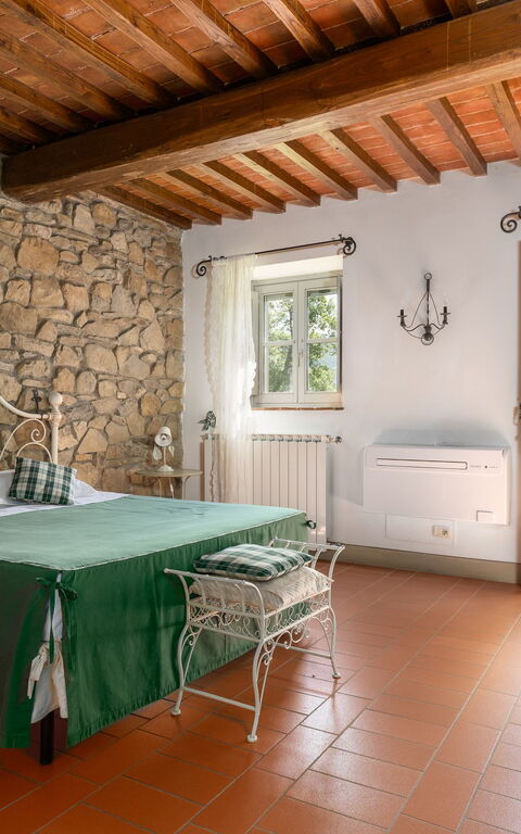 Villa Casentino: slaapkamer