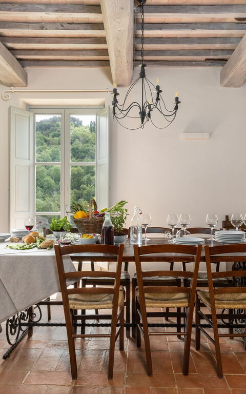 Villa Casentino: Lunchroom