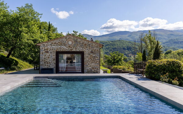 Villa Casentino: zwembad