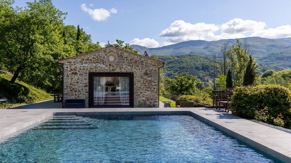 Villa Casentino: zwembad