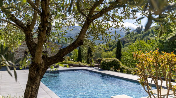 Villa Casentino: zwembad