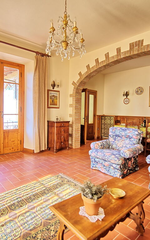 Casale Ambra: Woonkamer