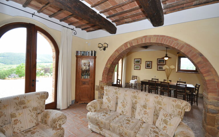 Villa Gaeta: Woonkamer