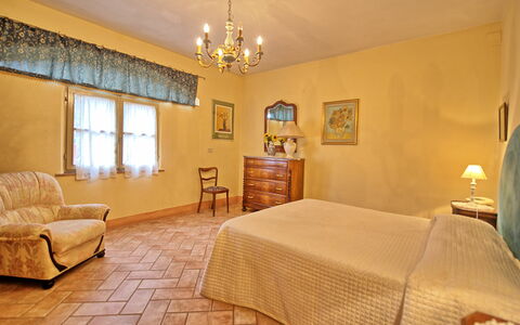 Accommodatie Vittoriana 1: slaapkamer