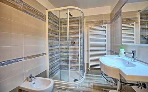 Accommodatie Vittoriana 2: Badkamer