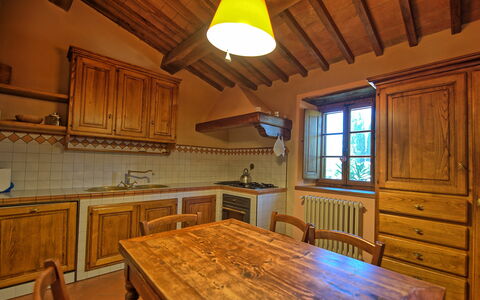 Accommodatie Tenuta 6: Keuken, Lunchroom