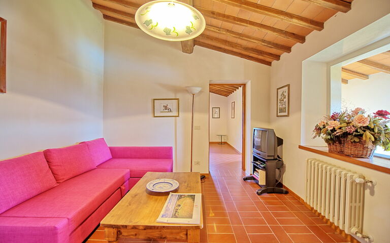 Accommodatie Tenuta 5: Woonkamer