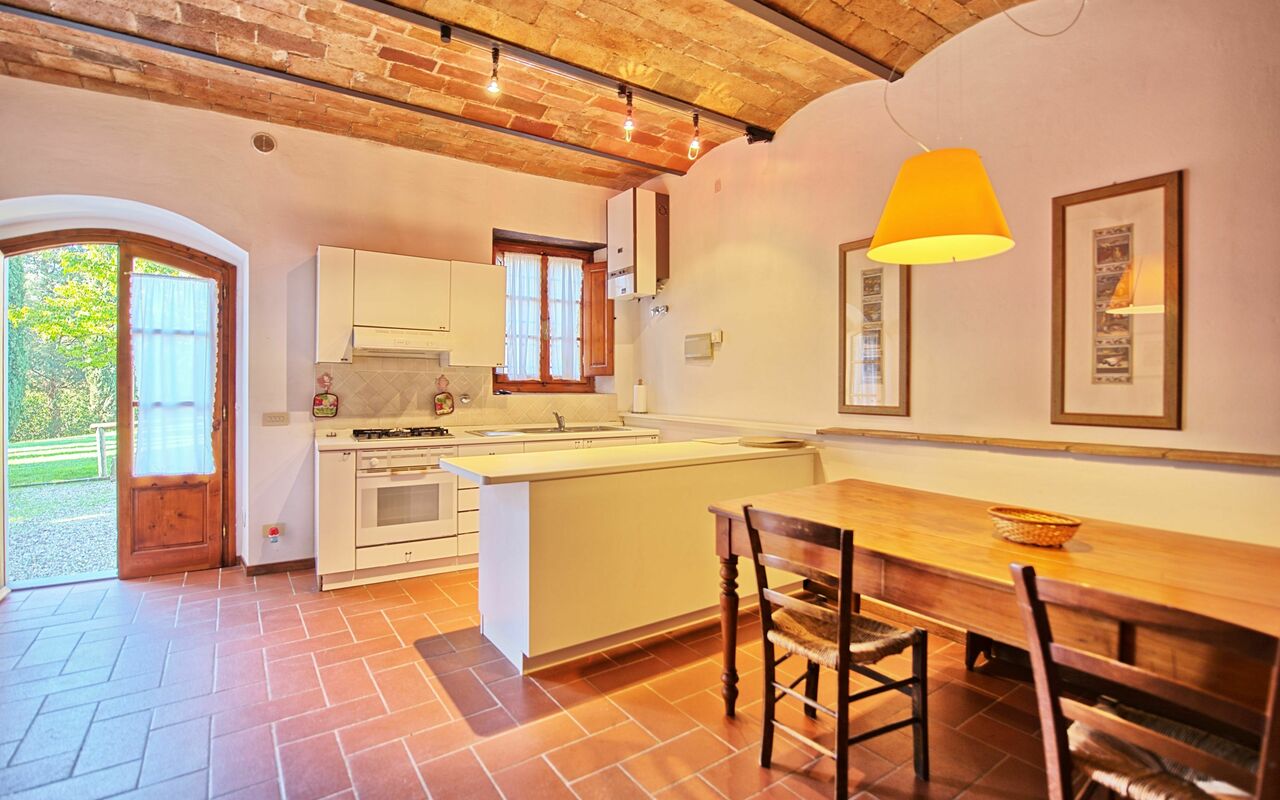 Accommodatie Tenuta 2: Keuken, Lunchroom, Woonkamer