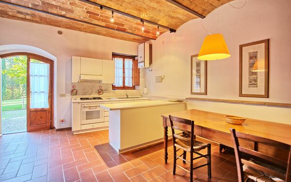 Accommodatie Tenuta 2: Keuken, Lunchroom, Woonkamer