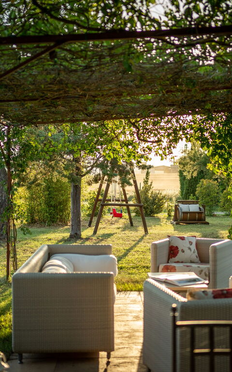 Villa Cassia: Buitenshuis, Tuin