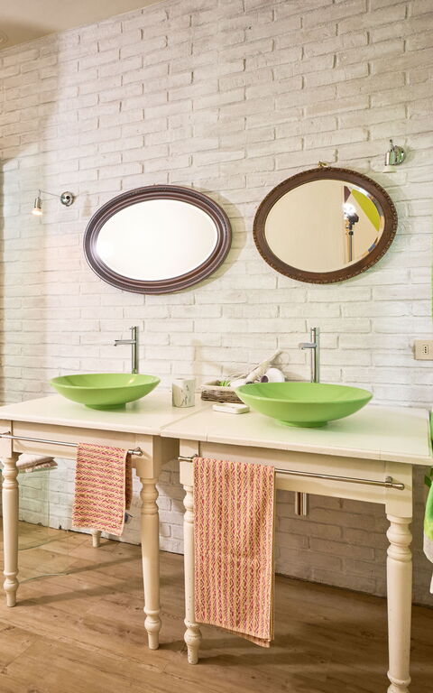 Villa Cassia: Badkamer