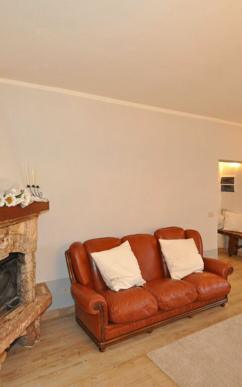 Villa Cassia: Woonkamer