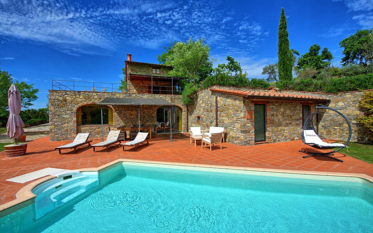 Villa Barbischio: Tuin, zwembad