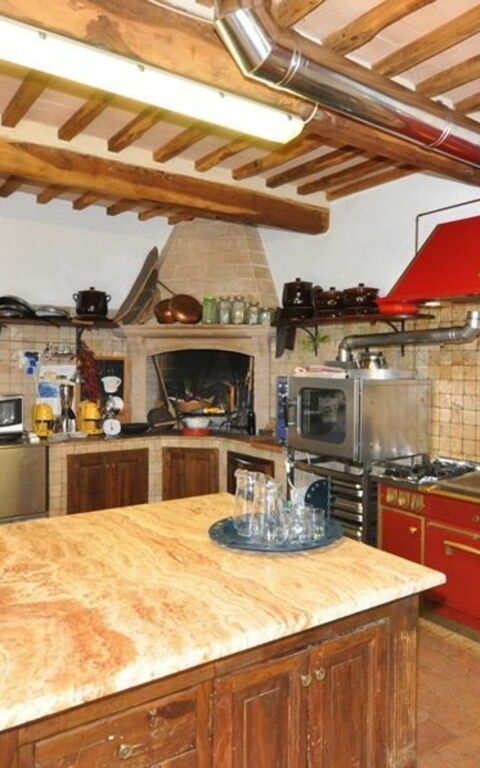 Villa Vittorio: Keuken, Lunchroom