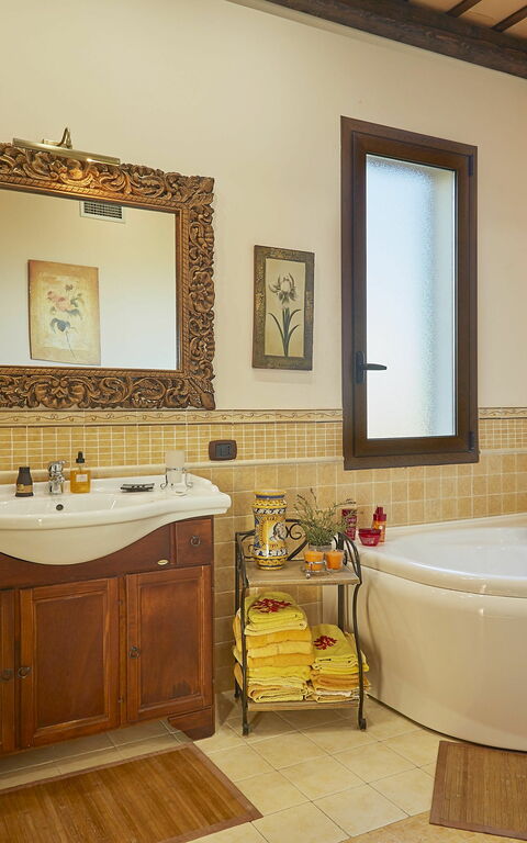 Villa Oasi: Badkamer