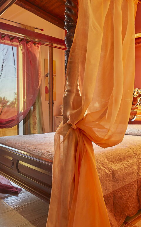 Villa Oasi: slaapkamer