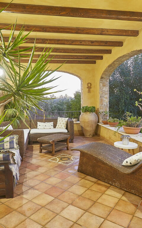 Villa Oasi: Buitenshuis