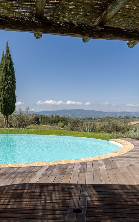 Villa Ferdinando: Buitenshuis, Keer bekeken, Tuin, zwembad