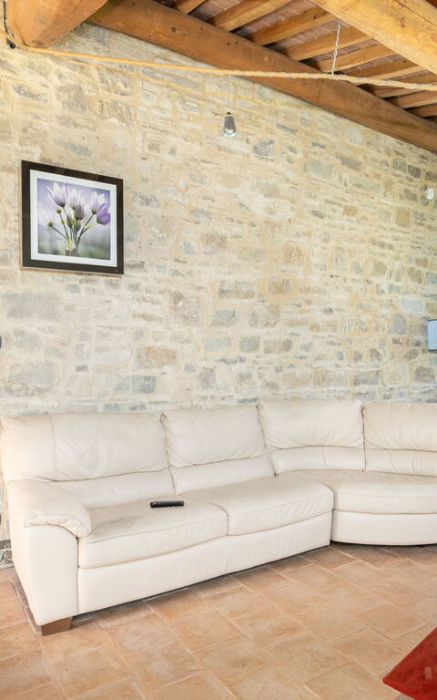 Villa Ferdinando: Woonkamer