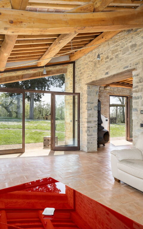 Villa Ferdinando: Woonkamer