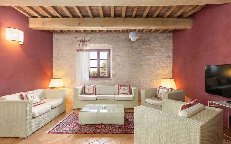 Villa Ferdinando: Woonkamer