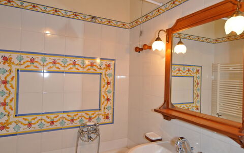 Accommodatie Civetta 5: Badkamer