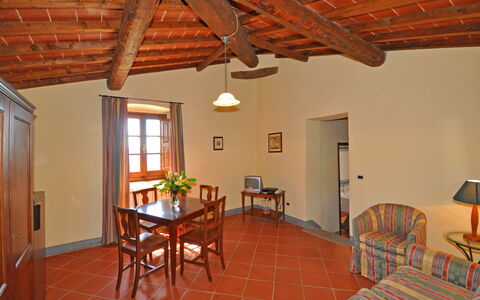 Accommodatie Civetta 6: Keuken, Lunchroom, Woonkamer