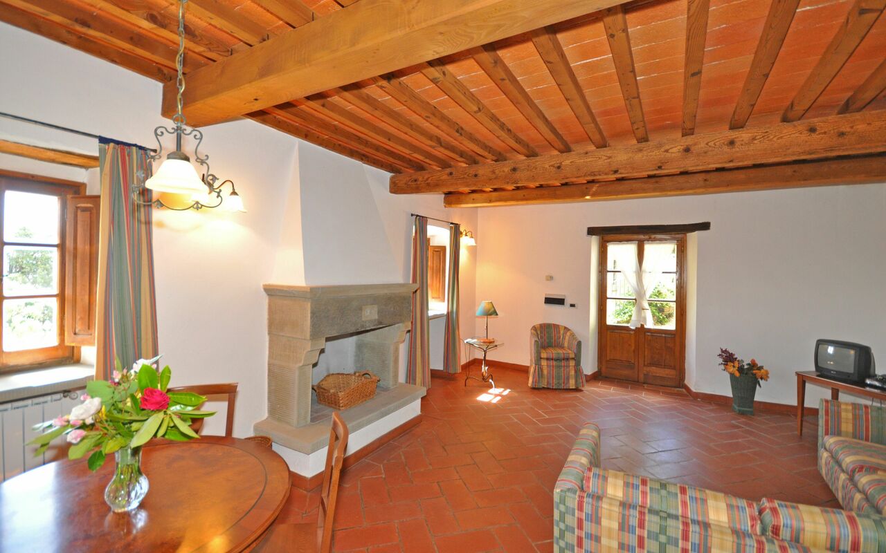 Accommodatie Civetta 1: Woonkamer