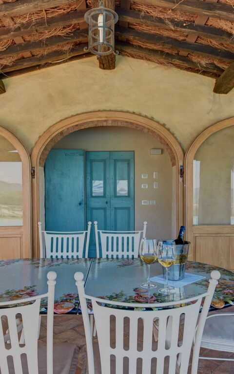 Villa Agazzi: Balkon / terras / patio