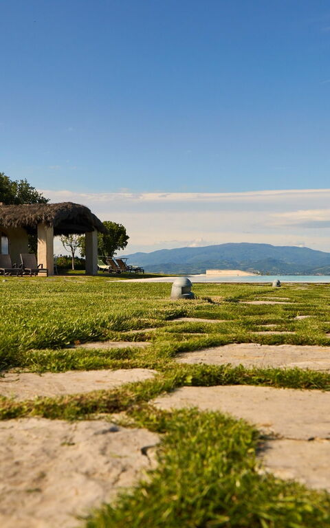 Villa Agazzi: Keer bekeken, Tuin