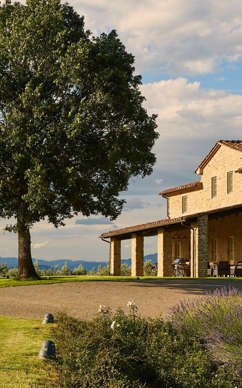 Villa Agazzi: Buitenkanten, Buitenshuis, Tuin