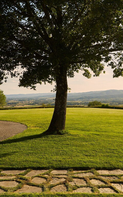 Villa Agazzi: Keer bekeken, Tuin