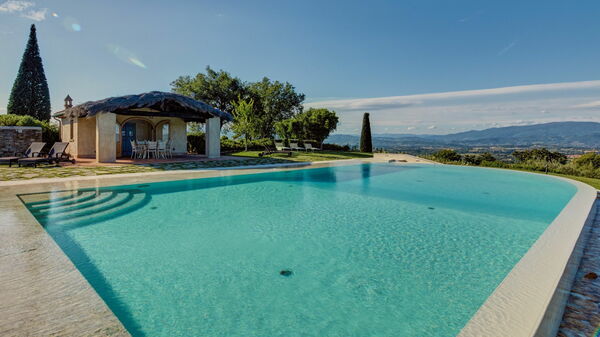 Villa Agazzi: zwembad