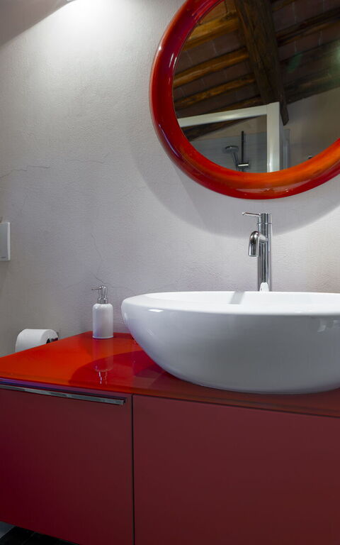 Bigiolo a Melazzano: Badkamer