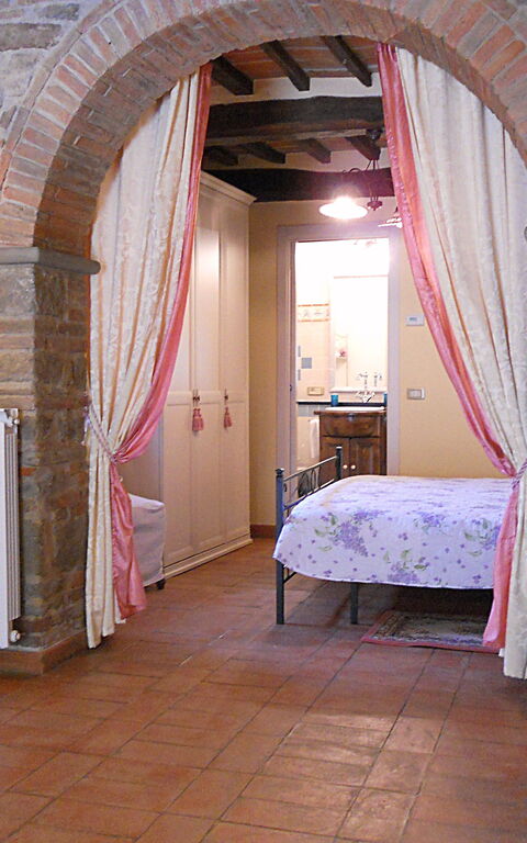 Casa Stefy: slaapkamer, Woonkamer