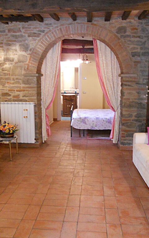 Casa Stefy: Keuken, Woonkamer