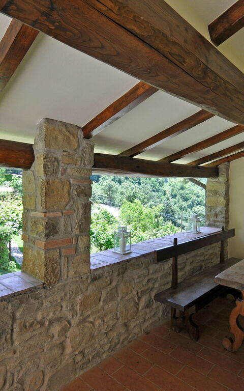 Villa Dame: Balkon / terras / patio, Buitenshuis