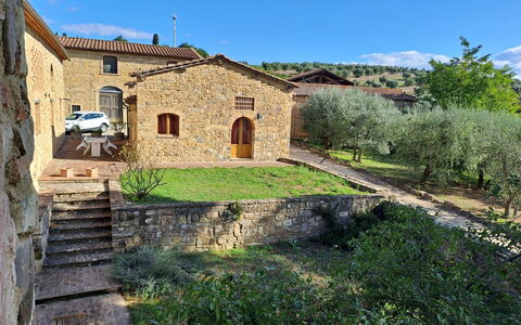 Accommodatie Arturo 1 - Macina: Balkon / terras / patio, Tuin