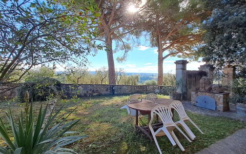 Accommodatie Arturo 1 - Macina: Balkon / terras / patio, Tuin