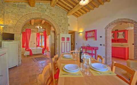 Accommodatie Arturo 2 - Dependance: Lunchroom, Woonkamer