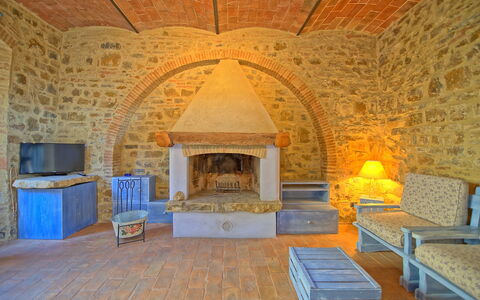 Accommodatie Arturo 3 - Borgo: Woonkamer