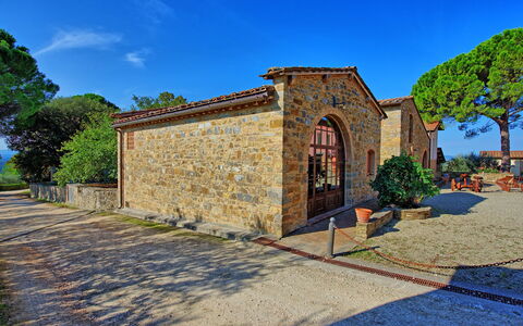 Accommodatie Arturo 2 - Dependance: Balkon / terras / patio, Buitenkanten, Tuin