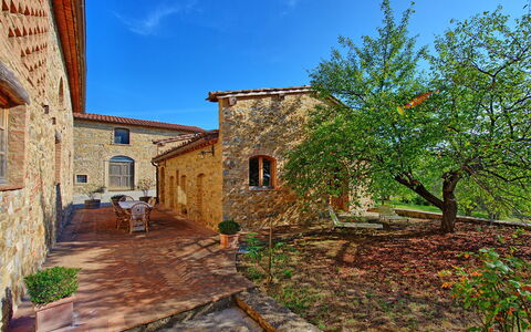 Accommodatie Arturo 2 - Dependance: Balkon / terras / patio, Buitenkanten, Tuin