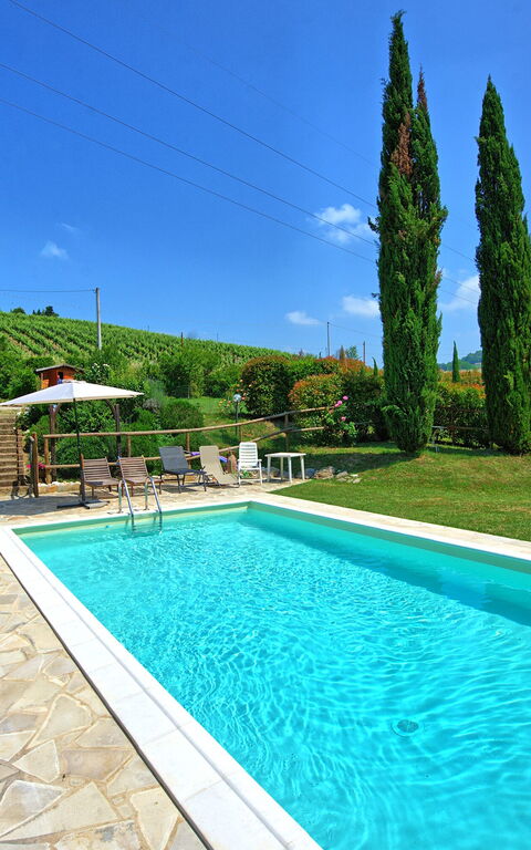 Casa Ovile: Buitenshuis, Tuin, zwembad